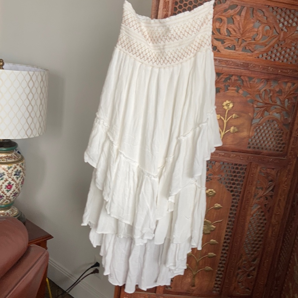 Surf Gypsy Ivory skirt/dress or cover up